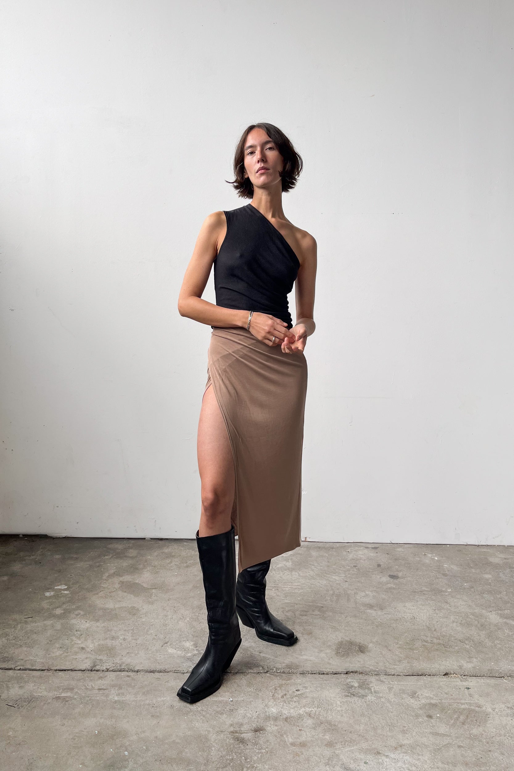 Midi Wrap Skirt