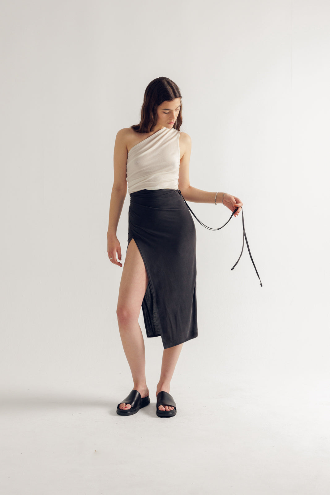 Midi Wrap Skirt
