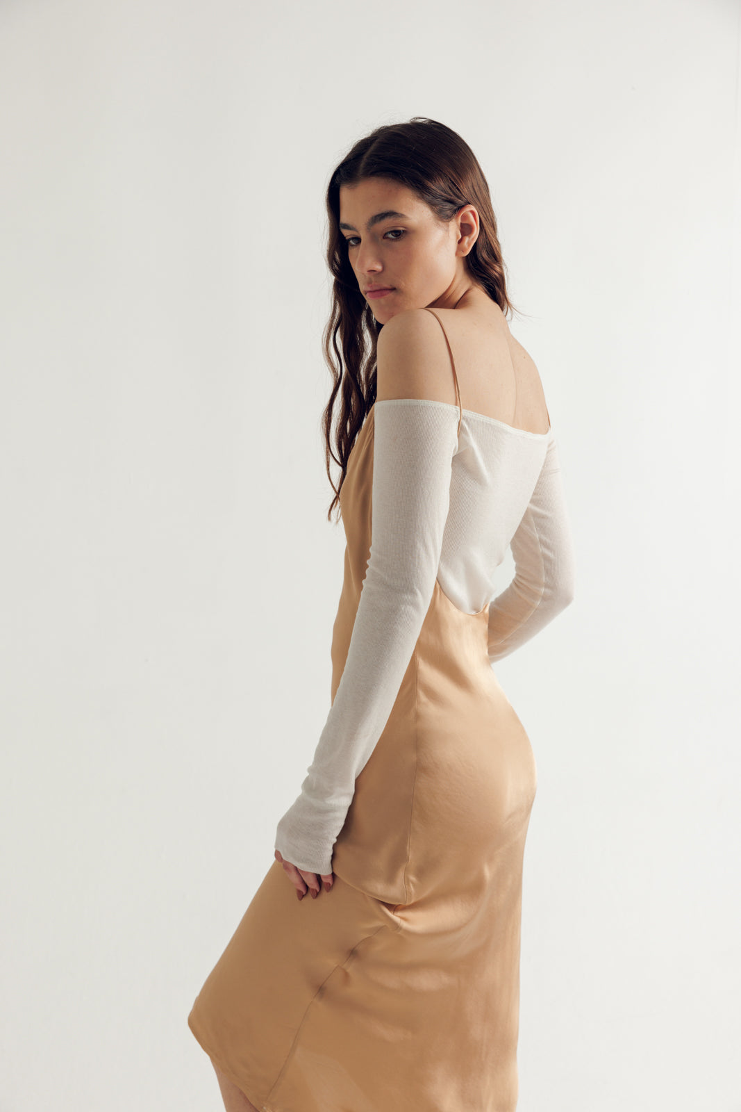 Backless Long Slipdress