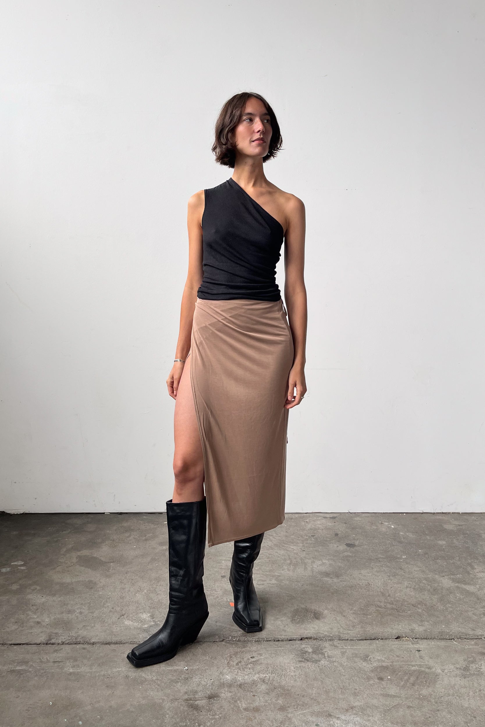 Midi Wrap Skirt