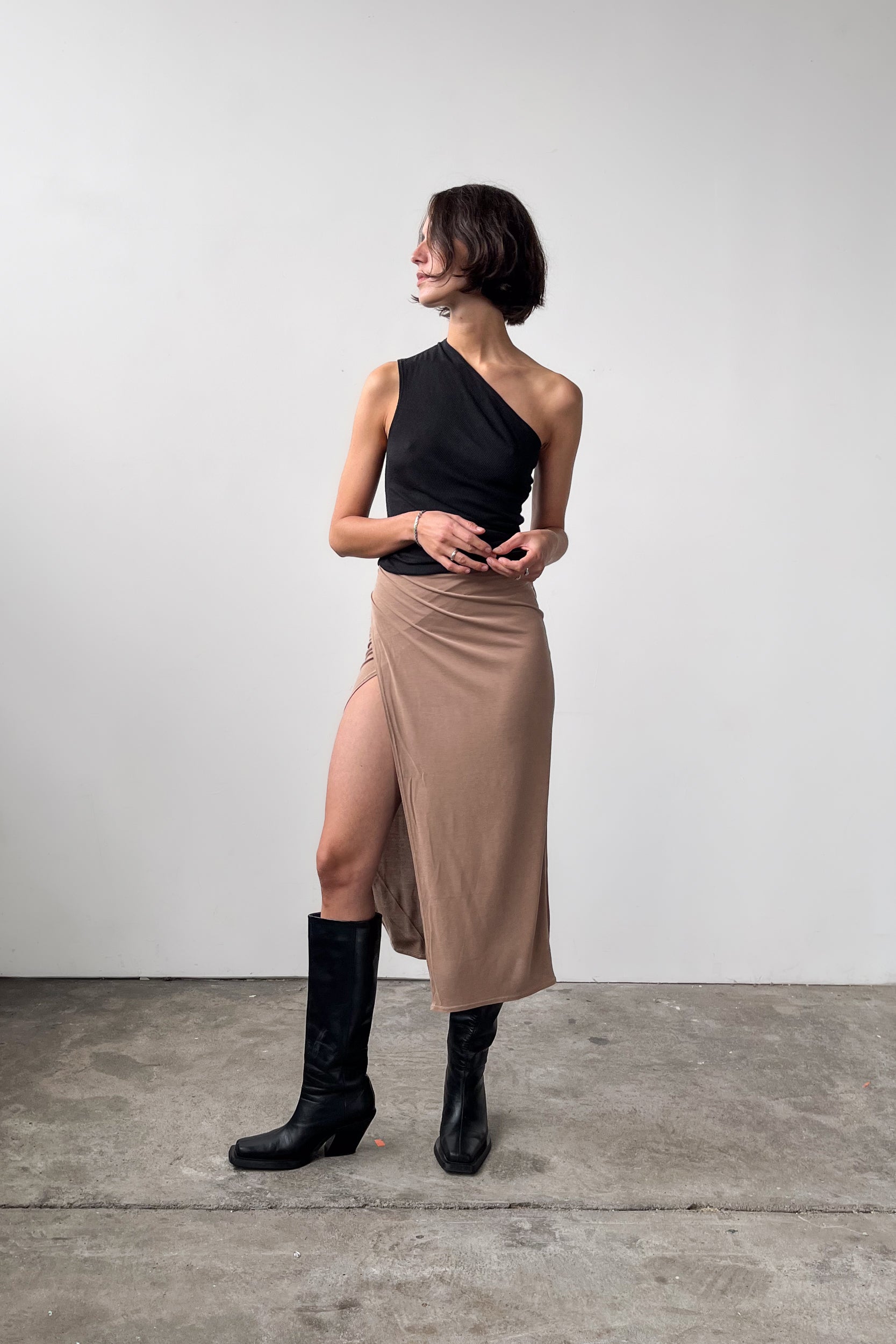 Midi Wrap Skirt