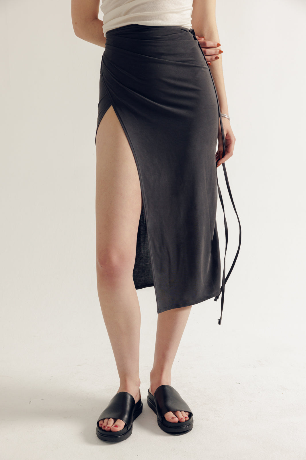 Midi Wrap Skirt